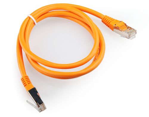 Gembird Patch kabel RJ45, cat. 5e, FTP 0.5m, oranÅ¾ovÃ½
