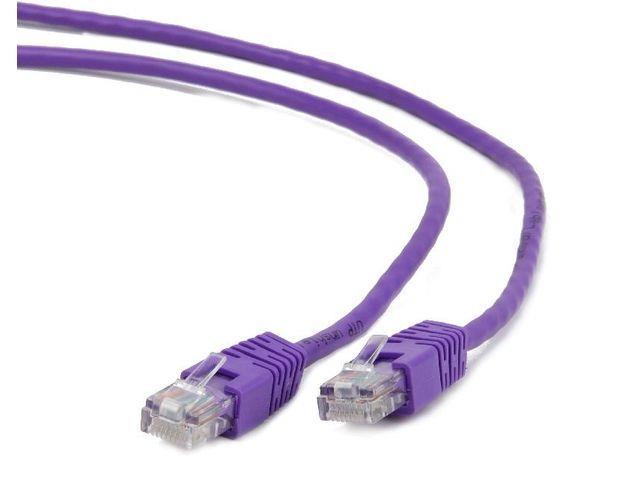 Gembird Patch kabel RJ45, cat. 5e, UTP, 0.25m, fialovÃ½