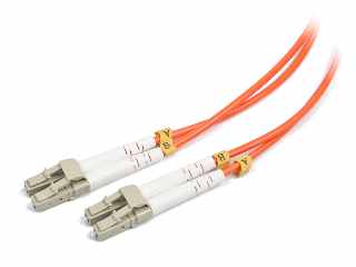 Gembird optickÃ½ patch kabel LC-LC duplex MM 50/125 OM2 oranÅ¾ovÃ½ 1m