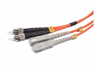 Gembird optickÃ½ patch kabel ST-SC duplex MM 50/125 OM2 oranÅ¾ovÃ½ 1m