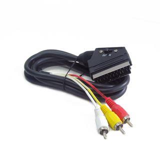 Gembird kabel EURO/ 3x RCA, oboustrannÃ½, 1.8M