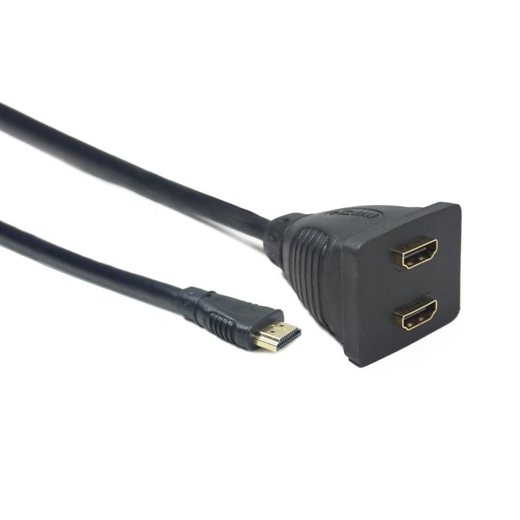 Gembird adaptÃ©r HDMI (AM) - HDMI (AF) x2 (splitter)