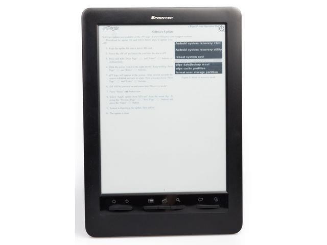 Energenie E-Paper tiskÃ¡rna 9,7'' E-INK 1600X1200 Android, 800MHZ RAM DDR2 256MB