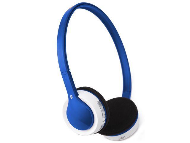 Gembird Bluetooth stereo sluchÃ¡tka, mikrofon, modrÃ¡ barva