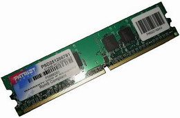 Patriot 1GB 800MHz DDR2 CL6 DIMM