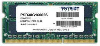 Patriot 8GB Signature Line 1600MHz DDR3 SODIMM