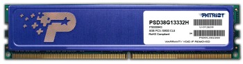 Patriot 8GB 1333MHz DDR3 CL9 1.5V s modrÃ½m chladiÄem