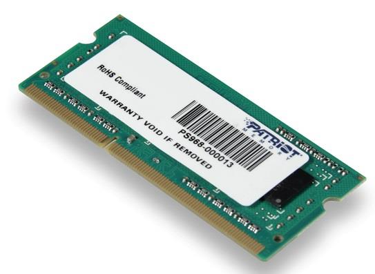 Patriot 4GB Signature Line 1333MHz DDR3 CL9 SODIMM