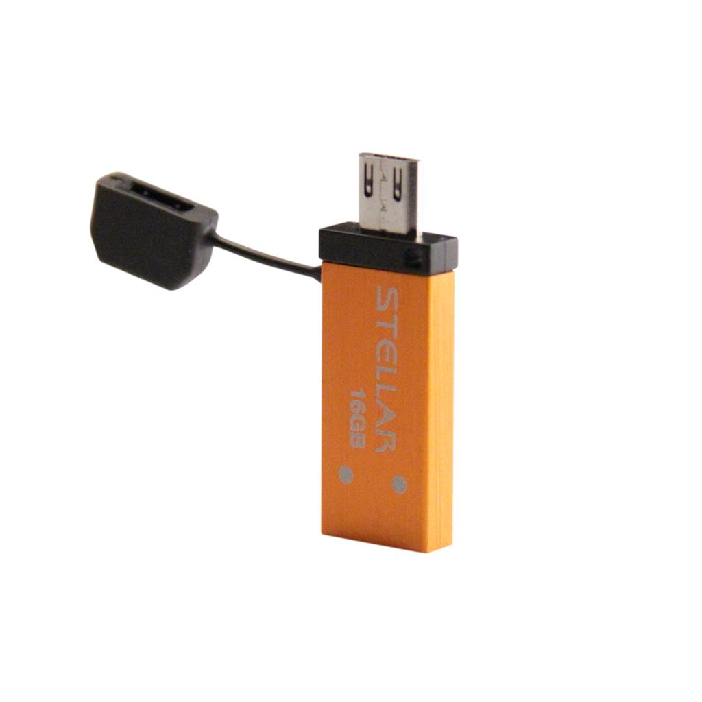 Patriot Stellar 16GB USB 3.0 flashdisk, USB OTG (USB + micro USB porty), 80MB/s
