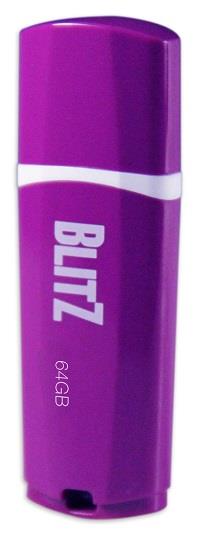 Patriot Blitz 64GB USB 3.0 flashdisk, fialovÃ½