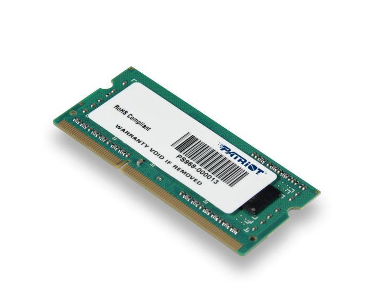Patriot 4GB Signature Line 1333MHz DDR3 CL9 SODIMM