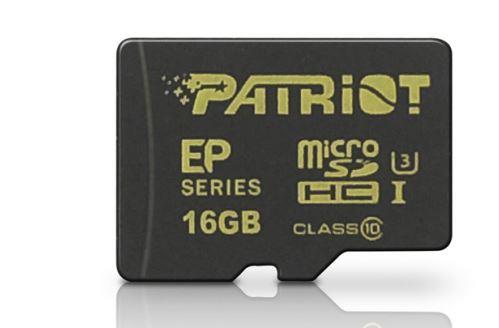 Patriot micro SDHC karta 16GB Class 10 U3