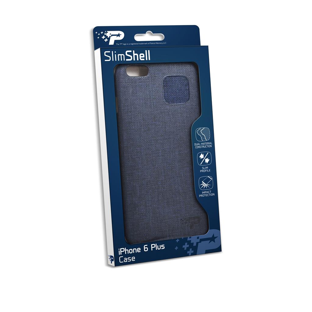 Patriot Slimshell ochrannÃ© pouzdro pro IPhone 6 PLUS - modrÃ©