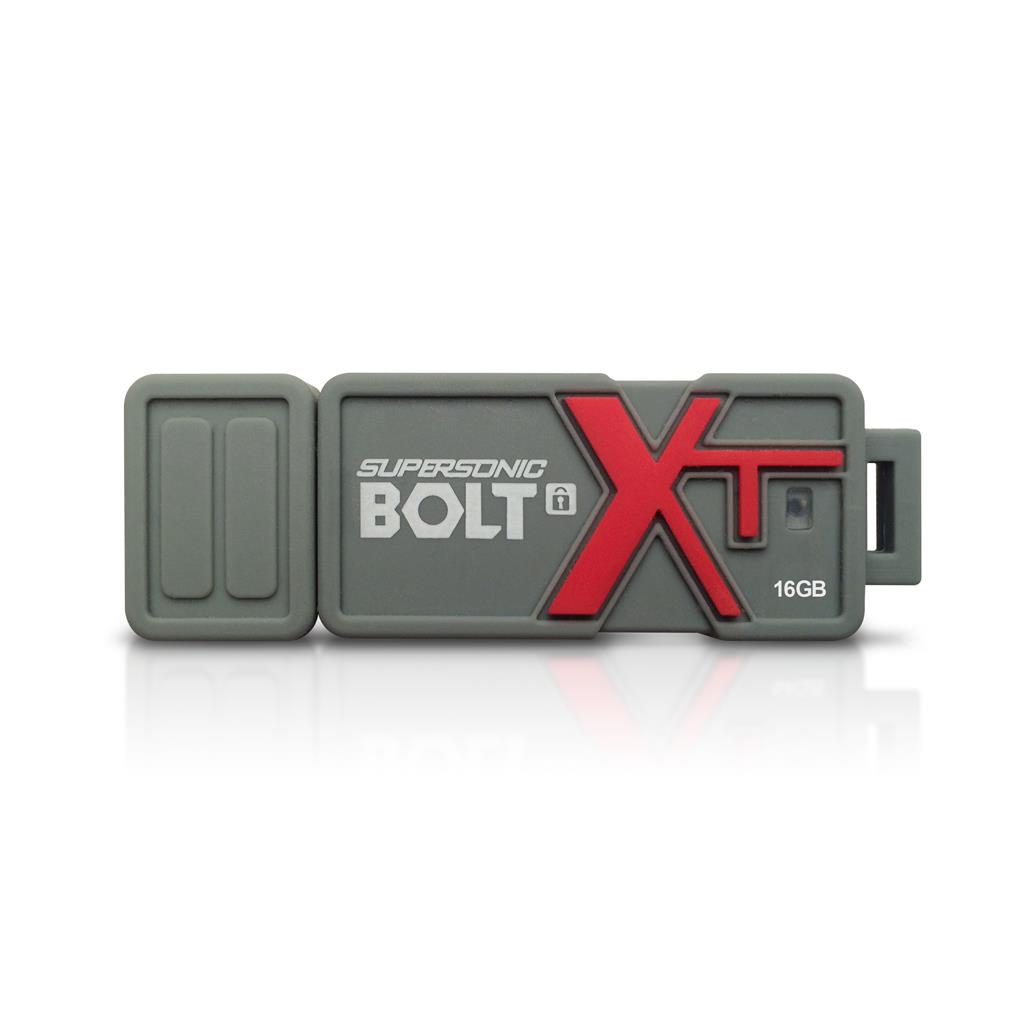 Patriot Supersonic Bolt XT 16GB USB 3.0 flashdisk, 256-bit AES