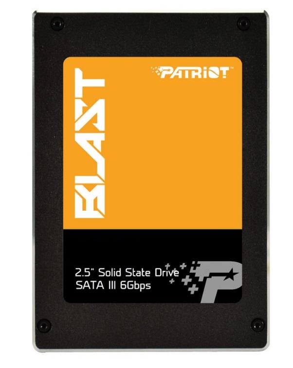 Patriot SSD Blast 240GB SATA III Seq. Write - 490MB/s, 90K IOPs