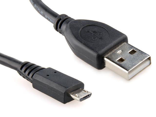 Gembird kabel Micro-B USB 2.0 samec > USB AM samec, 1m, ÄernÃ½
