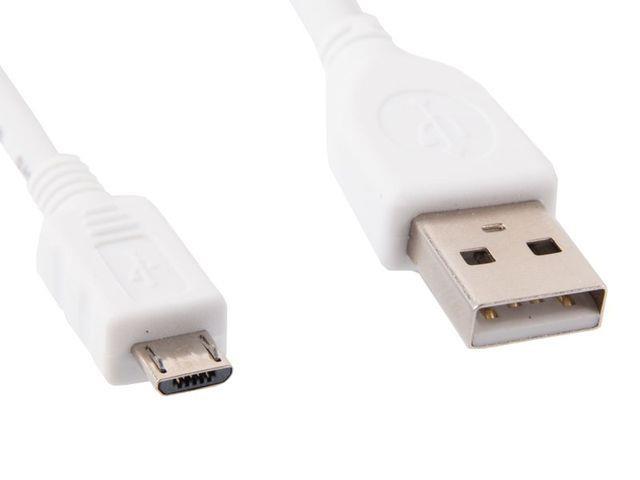Gembird micro USB 2.0 kabel AM-MBM5P 0.5m, bÃ­lÃ½
