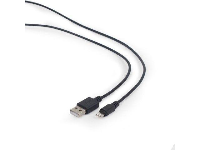 Gembird USB kabel k pÅenosu dat a nabÃ­jenÃ­ (Iphone 5/6), 1m, ÄernÃ½