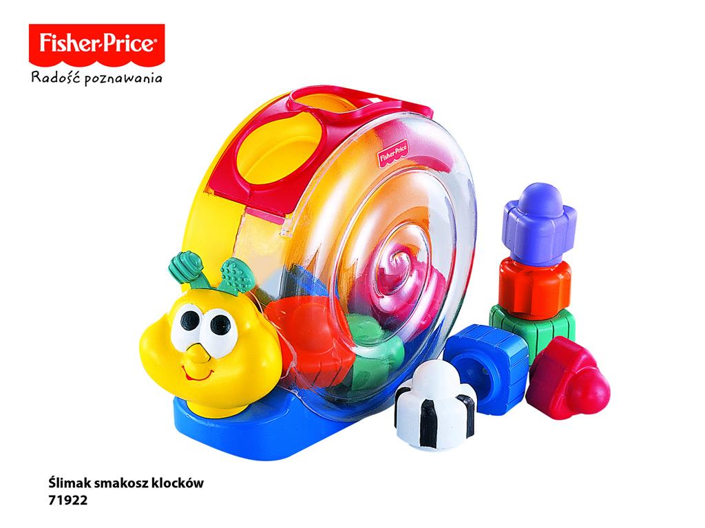 Fisher Price - Snaily the lego piece coneseur