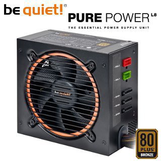 Zdroj be quiet! Pure Power BQT L8-CM-430W, 80 plus BRONZE, activePFC, 2xPCI-E