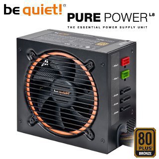 Zdroj be quiet! Pure Power BQT L8-CM-530W, 80 plus BRONZE, activePFC, 2xPCI-E