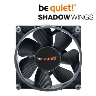 VentilÃ¡tor be quiet! Shadow Wings SW1 92mm Mid-Speed 92x92x25 1800rpm 16,9dB