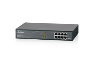 AirLive 24V 8-port Passive POE switch,up to 130W POE, WEB mgmt