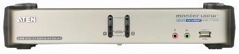 ATEN CS1782A 2-Port DVI USB 2.0 KVMP Switch, 7.1 Surround Sound, nVidia 3D