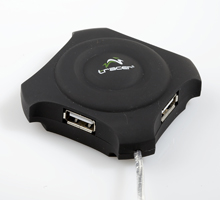 Tracer H7 HUB USB 2.0 (4 porty), ÄernÃ½
