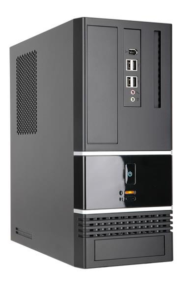 Case ATX Tower In Win BK623, IP-P300CN7-2 H.AGU PSU, HD Audio (black+silver)