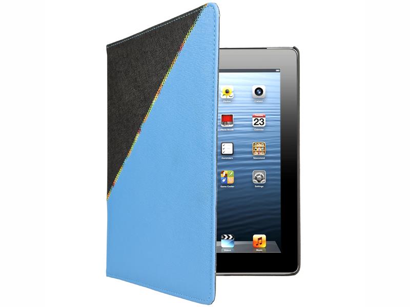 Tracer pouzdro pro iPad Mini, tÅÃ­barevnÃ© (modrÃ©)