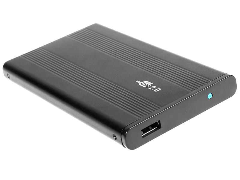 Tracer 722 AL externÃ­ box pro HDD 2.5'' SATA (max 750GB), USB 2.0, hlinÃ­kovÃ½