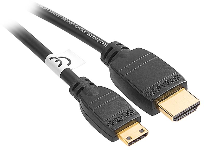 Tracer kabel mini HDMI 1.4 gold 1.0m
