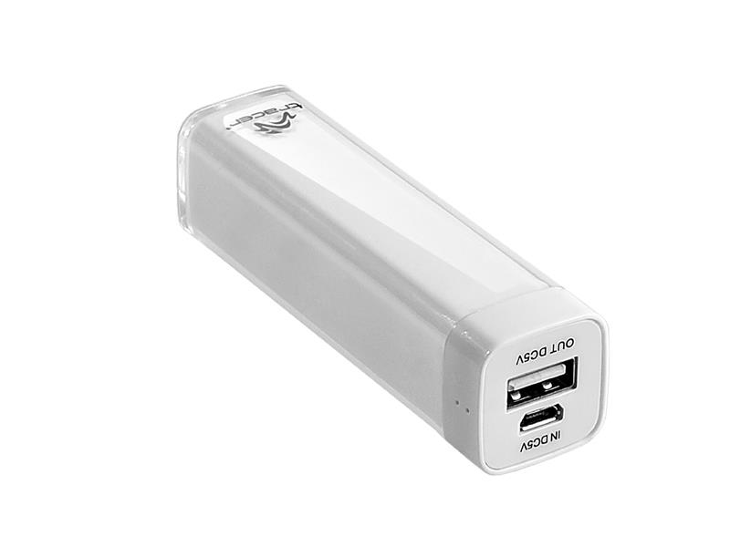 Tracer Power Bank 2600 mAh externÃ­ baterie Li-Ion, bÃ­lÃ¡