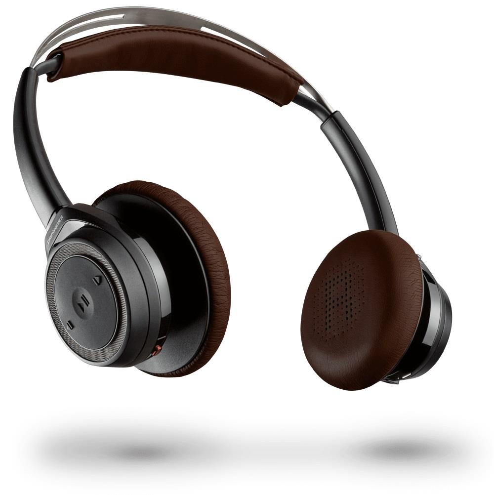 Plantronics BackBeat SENSE Bluetooth stereo sluchÃ¡tka s mikrofonem, ÄernÃ¡
