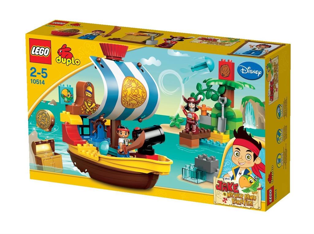Lego Duplo Jake's Pirate Ship Bucky