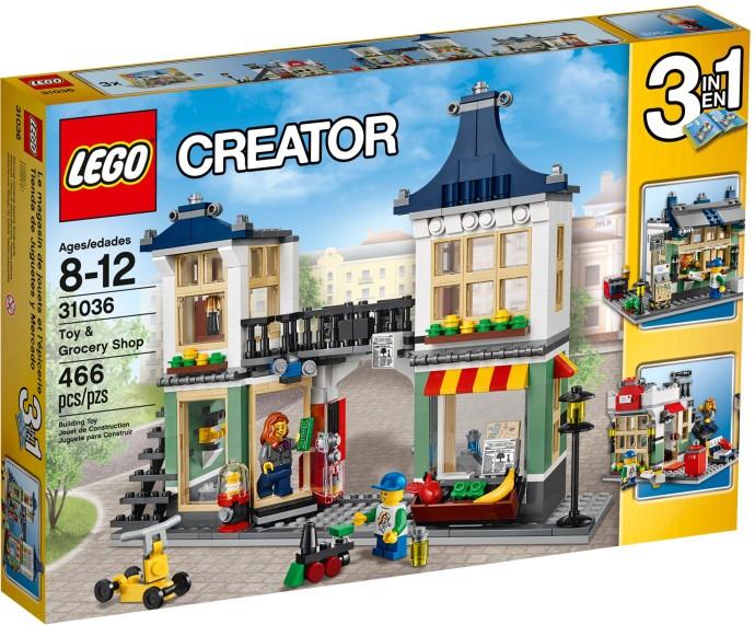 Lego Obchod s hraÄkami a potravinami