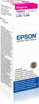 Inkoust Epson T6643 Magenta bottle| L100/L200