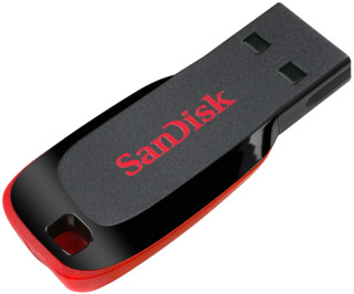 SanDisk Cruzer BLADE 16GB USB 2.0 flashdisk (zÃ¡pis: 7MB/s; ÄtenÃ­: 18MB/s)