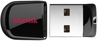 SanDisk Cruzer Fit 8GB USB 2.0 nano flashdisk