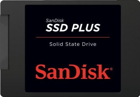 SanDisk Plus SSD 120GB SATA3 530/400MB/s, 7mm