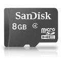 SanDisk microSDHC karta 8GB + adaptÃ©r