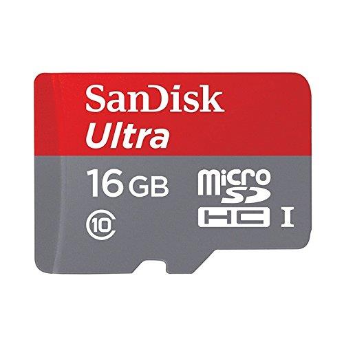 SanDisk ULTRA Micro SDHC karta 16GB 80MB/s Class 10 UHS-I + adaptÃ©r