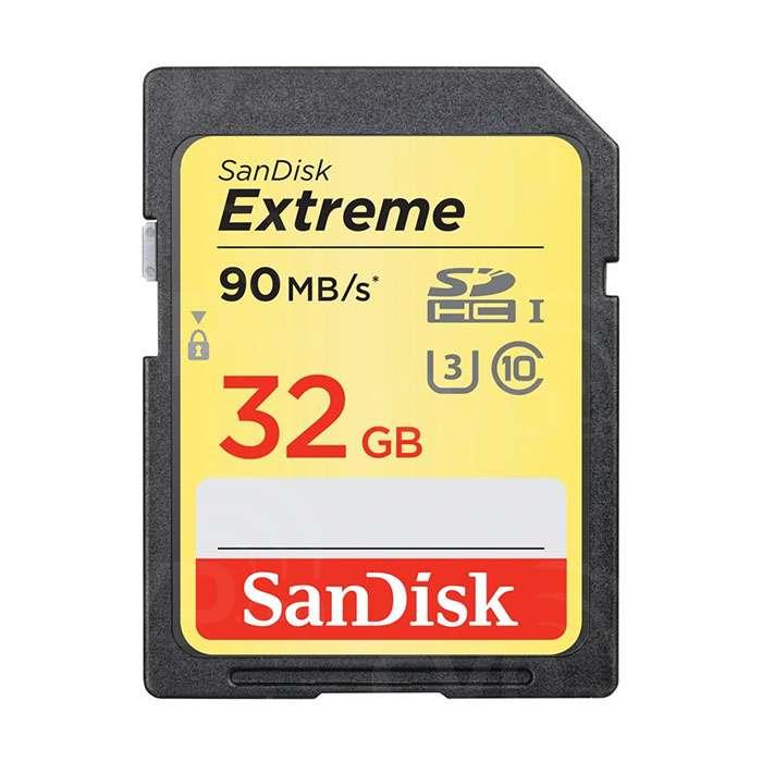 SanDisk Extreme pamÄÅ¥ovÃ¡ karta SDHC 32GB 90MB/s Class 10 UHS-I U3