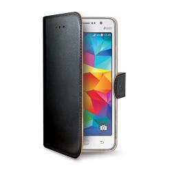 Celly WALLY pouzdro pro Samsung Galaxy Grand Prime Black, eko kÅ¯Å¾e