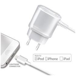 Celly TCIP5 sÃ­Å¥ovÃ¡ nabÃ­jeÄka Micro USB/Lighting 1A pro Apple iPhone 5/5s/5c