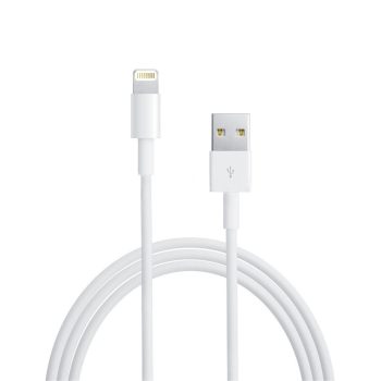 GT kabel USB pro iPhone 5/5s/5c (iOS 7) bÃ­lÃ½