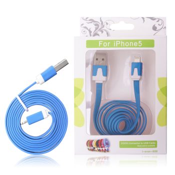 GT kabel USB pro iPhone 5 modrÃ½
