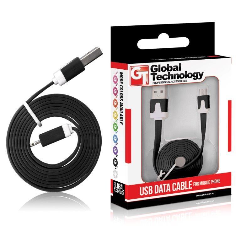GT kabel USB/micro USB 1m ÄernÃ½