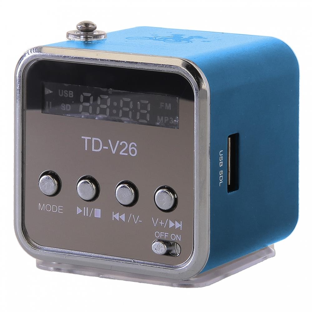 GT TD-V26 mini reproduktor, modrÃ½